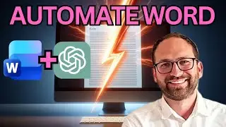 Automate Microsoft Word with ChatGPT | Macros Without Coding