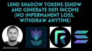 Earn Passive DeFi Income on Your Shadow Tokens $SHDW — Tulip, Francium