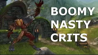 NASTY CRITS! WoW Balance Druid PvP WoD 6.2 BG Gameplay