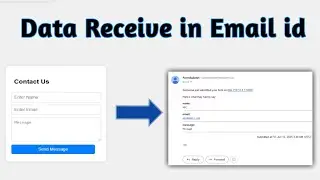 Create Contact Form Using Only HTML & CSS | Send Form Data to Email 📩 Without JavaScript or Backend