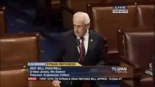 Pascrell on Syrian refugees (Nov 2015)