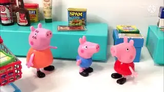 Peppa Pig Grocery Shopping Day