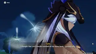 Everyone is done with Cyno's Dad Jokes... (Genshin Impact)