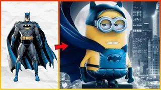Minion Avengers 🎉 What If Marvel & DC Heroes Became Super Minions? (2024) 💥
