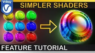V-Ray | How to SIMPLIFY Shaders