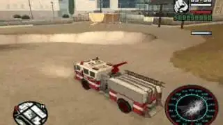 Camión de bombero de GTA San Andreas mejorado