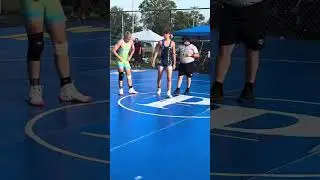 Kaleb (Oconto WI vs Daniel from Illinois at the Peshtigo Bulldog Showdown wrestling tournament