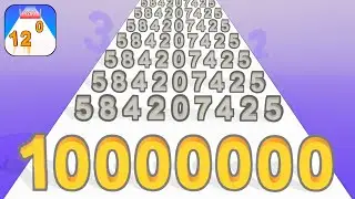 Join Numbers - Digit Number Run (NUMBER MATH GAME) New Level Up Number Master Run