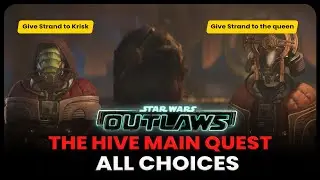 All Choices The Hive Main Quest  - Star Wars Outlaws