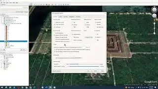 How to change coordinate system to Decimal decrees in Google earth