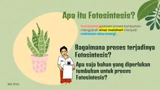 FOTOSINTESIS, PROSES PALING PENTING DI BUMI || KELAS IV || IPAS || SEKOLAH PENGGERAK