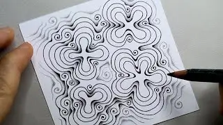 Drawing Zentangle – INSPIRAL