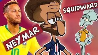 Soccer Players as Spongebob Characters - Pt1