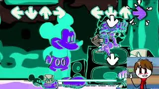 Friday Night Funkin Happy But Suicide Mouse Sings Changes Effects