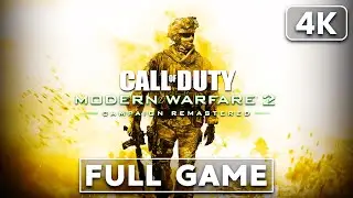 Modern Warfare 2 Remastered Full Game Walkthrough [4k Ultra, 2023] (No Commentary)