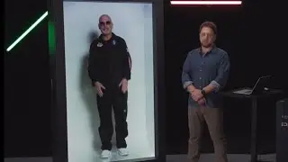 Proto’s Text-To-Persona AI Holographic Twin demonstration with Howie and Raffi