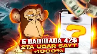 6 daqiqada 2 ta saytdan sarmoyasiz 42$ pul ishlab oldik #internetda #pul #ishlash