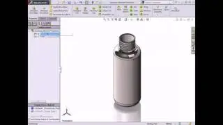 Solidworks tutorial - apply material with solidworks