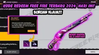 KODE REDEEM FF HARI INI 2024 | KODE REDEEM FREE FIRE TERBARU 2024 HARI INI DAPAT SG 2 GRATIS