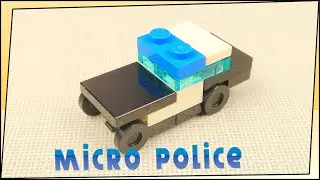 Lego Micro Moc Police, Микро самоделка Police