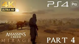 Assassin's Creed Mirage PS4 PRO 4K HDR Gameplay Part 4