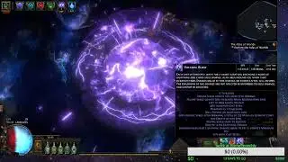 path of exile my CI voltaxic burst build so far