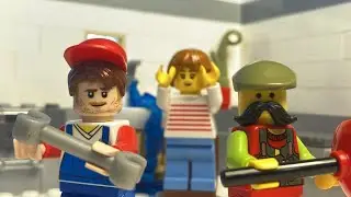 Super Mario Bros. Plumbing Commercial IN LEGO