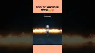 Even if it's hell.....we will go together 💔🔥 #demonslayer #gyutaroxdaki