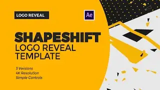ShapeShift Logo Reveal Template - After Effects Intro Template