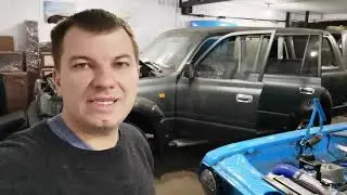 Land Cruiser 80 V12 из Читы, работаем с салоном и тормозами.