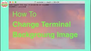 How To Change Terminal Background Image on Mac