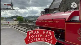 Peak Rail Driver Experience Course / Footplate Experience