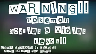 Lechonk Meme ✋🏻❗️ Scarlet & Violet Leak!!