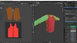 Marvelous Designer, Material & UV prep in Blender