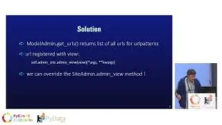 Solution of Django ModelAdmin singleton problem. Lightning Talk from PyCon Berlin 2022: