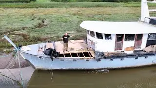 Saving A 80 Yr Old Warship - Deck Rebuild!