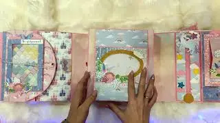 Поп альбом для принцесс (скрапбукинг)/Pop up album  Princess