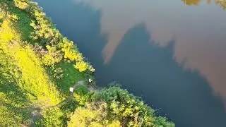 SJRC F11 полет над Мокшей