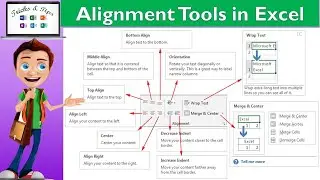How to use Alignment in Excel | Bangla - Basic Excel