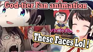 Subaru NEARLY DIES Laughing at some God-tier Hand-Drawn Fan Animation! 😂💀