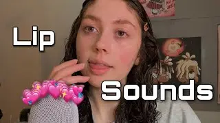 ASMR | Lip Licking, Hand Sounds, and Inaudible ( wet/dry mouth sounds )