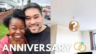 Moving Vlog #2 - Wedding Anniversary & Weird New Lights