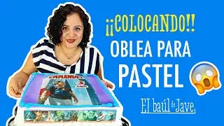 ¡¡Colocando Oblea de Arroz sobre pastel!! 🎂😱