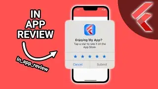 Flutter Tutorial - In App Review (in_app_review) #Flutter #AppDevelopment #Dart