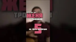 🎸аккорды Женя Трофимов - Пусть она поёт🎤#гитара #нагитаре #cover #кавер #урокигитаре