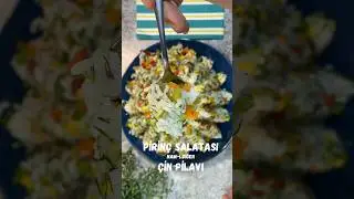 KLASİK PİRİNÇ TARİFLERİNE VEDA👏NAMI DİĞER ÇİN PİLAVI💯PİRİNÇ SALALTASI TARİFİ NASIL YAPILIR? 