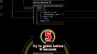 🧠Guess The Output Of The Python🐍Program🤔#23 | 