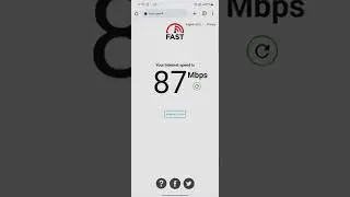 my internet speed on vianet. (2)