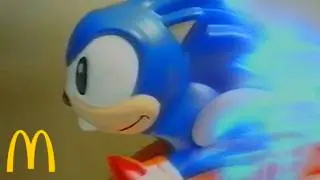 Sonic The Hedgehog 3 Japanese McDonald's Commercial / Ad (1994/1995)