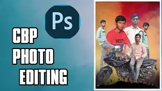CBP photo Editing tutorial in pscc in Telugu // professional CDP making in mobile phone